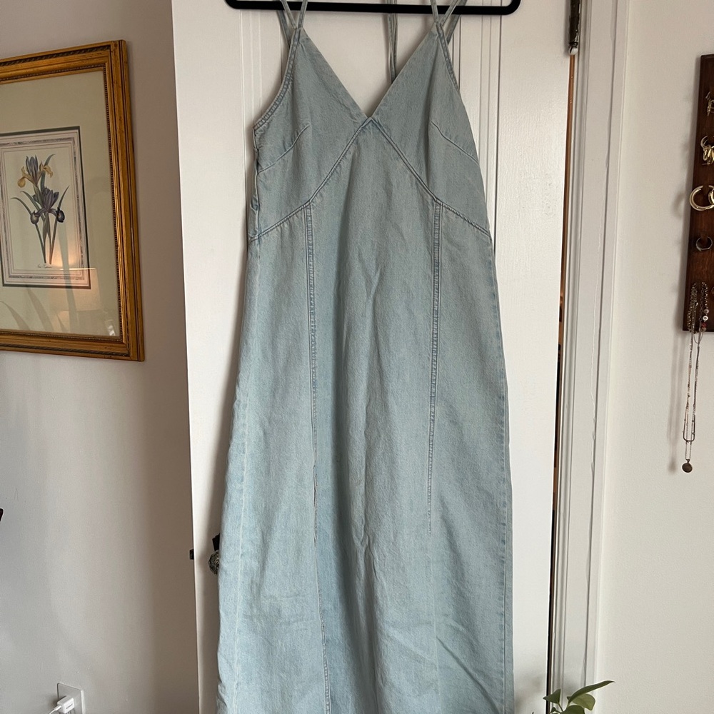 Universal Thread Light Blue Denim Dress